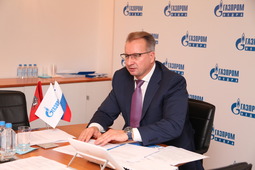Генеральный директор ООО "Газпром недра" Всеволод Черепанов открыл работу панельной сессии