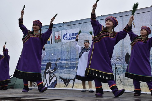 Праздник состоялся при поддержке компании "Газпром недра"
