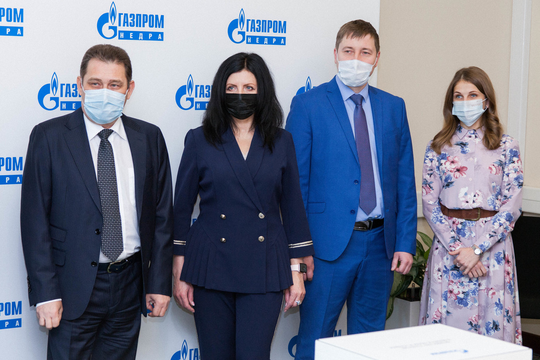 Авторский коллектив ООО "Газпром недра" — лауреаты Премии ПАО «Газпром» в области науки и техники за 2021 год