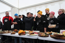 В рамках региональной ярмарки вкуса «Арктическая кухня» действовал фуд-корт «Вкус Арктики»
