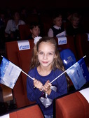 Самая юная участница команды ООО "Газпром георесурс" — 8-летняя Марина Введенская