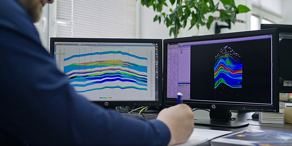ПК "Геомод" позволяет строить геологические модели крупных месторождений с большой детализацией по глубине