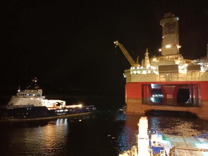 ППБУ «Северное сияние» демобилизована в порт Мурманска