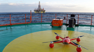 Испытания  БЛА прошли в ходе учений по реагированию на ЧС при бурении скважин в Карском море